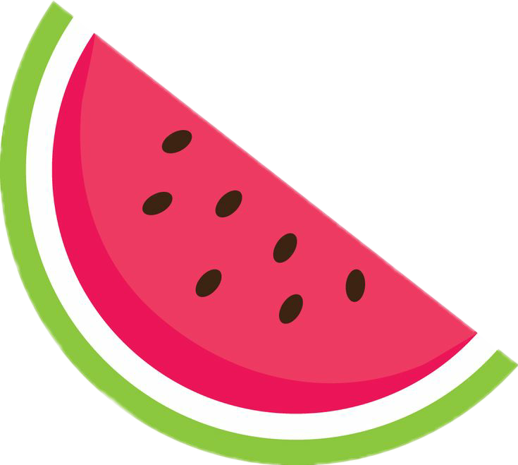 Summer Sticker By Oleynikova Watermelon Clipart Png