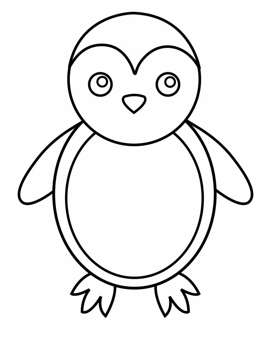 Baby Penguin Clipart Black And Baby Penguin Clipart