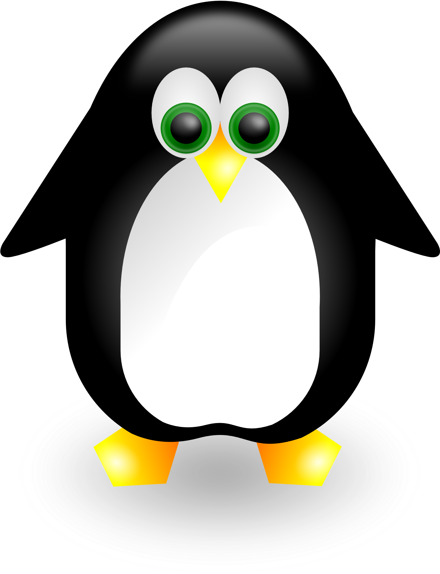 Penguin Clipart Easter Santa Penguin