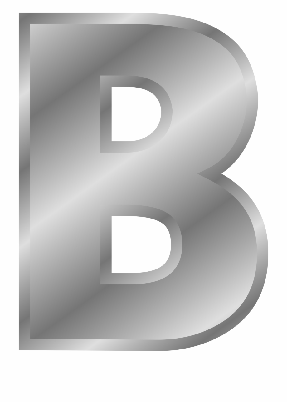 Silver Letter Clipart Alphabet Letters Clip Art