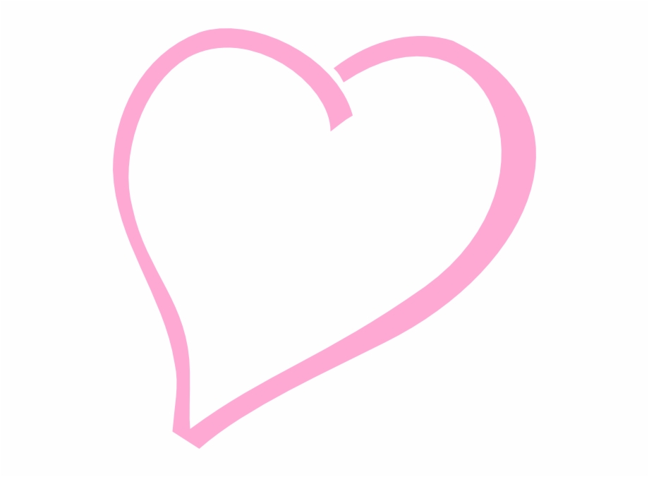Single Pink Heart Clip Art Heart Vector Png