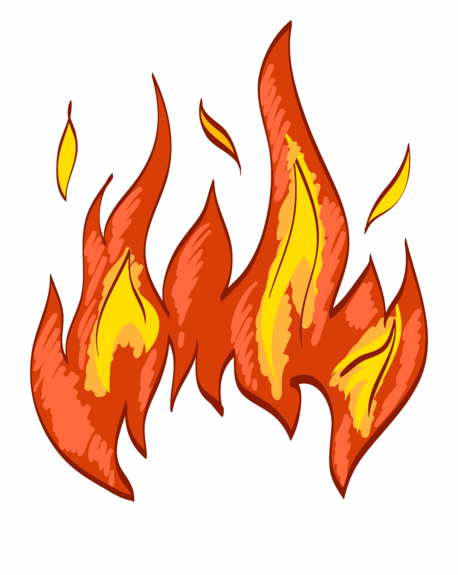 flames drawing png

