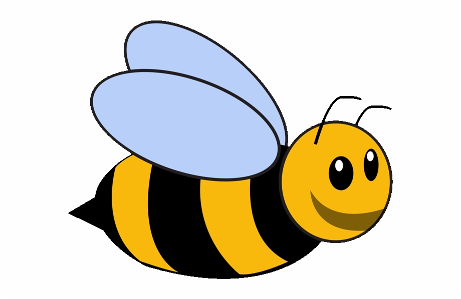 Bumble Bee Template Cartoon Bee Transparent Background