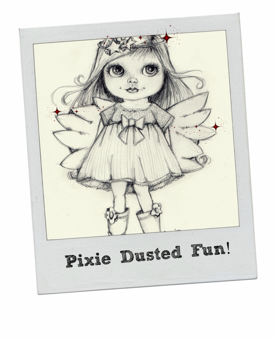 Pixie Dust And Magic Sketch