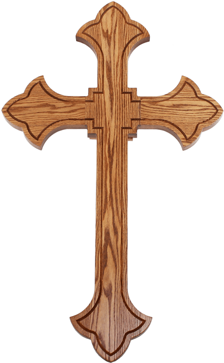 7 X 11 Wooden Cross Clip Art