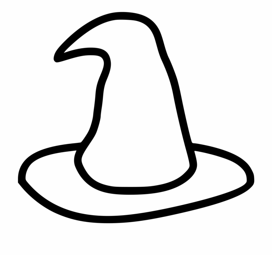 Witch Hat Wizard Magic Comments Clip Art