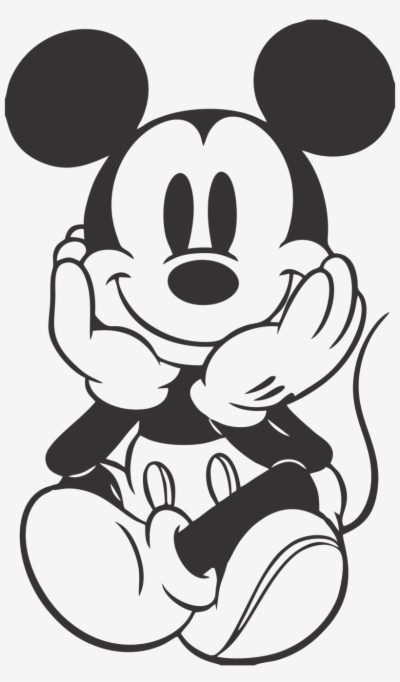 Mickey Mouse Silhouette Png