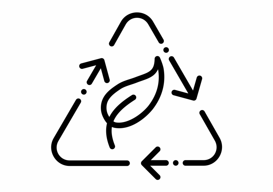 Climate Environment Recycle Line Icon