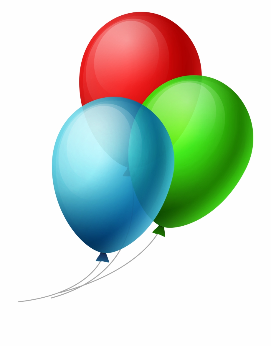 green and blue balloon clipart
