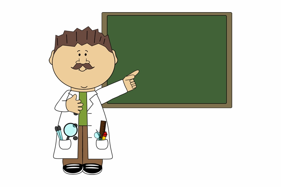 Kindergarten Clipart Chalkboard Science Teacher Clipart
