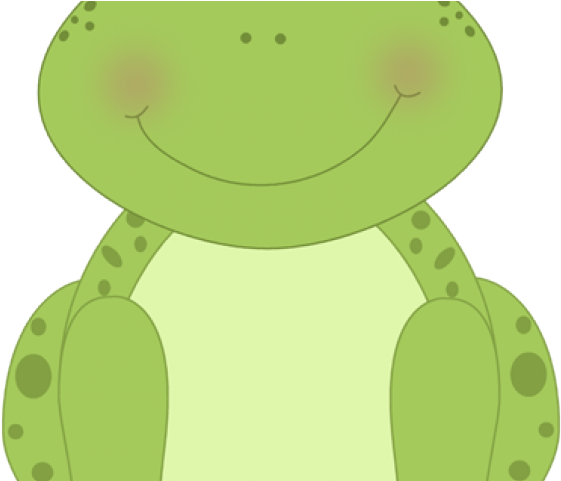 Green Frog Clipart Green Colour Speckled Frog Cartoon