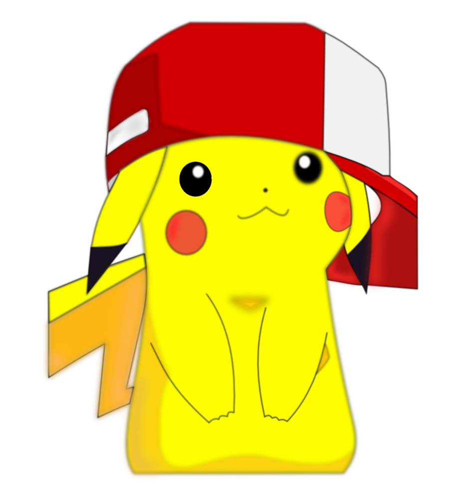 Pikachu In Ash Ash Ketchum Hat Pikachu