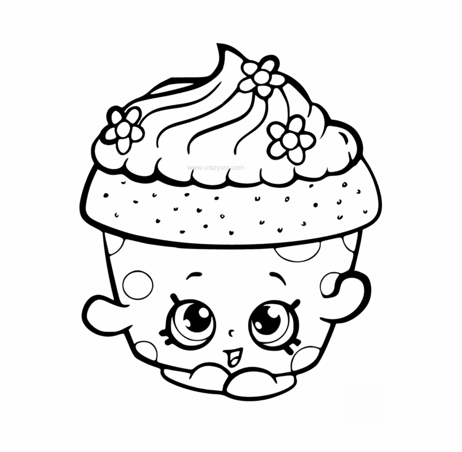 Shopkin Drawing Cupcake Do Shopkins De Cupcake