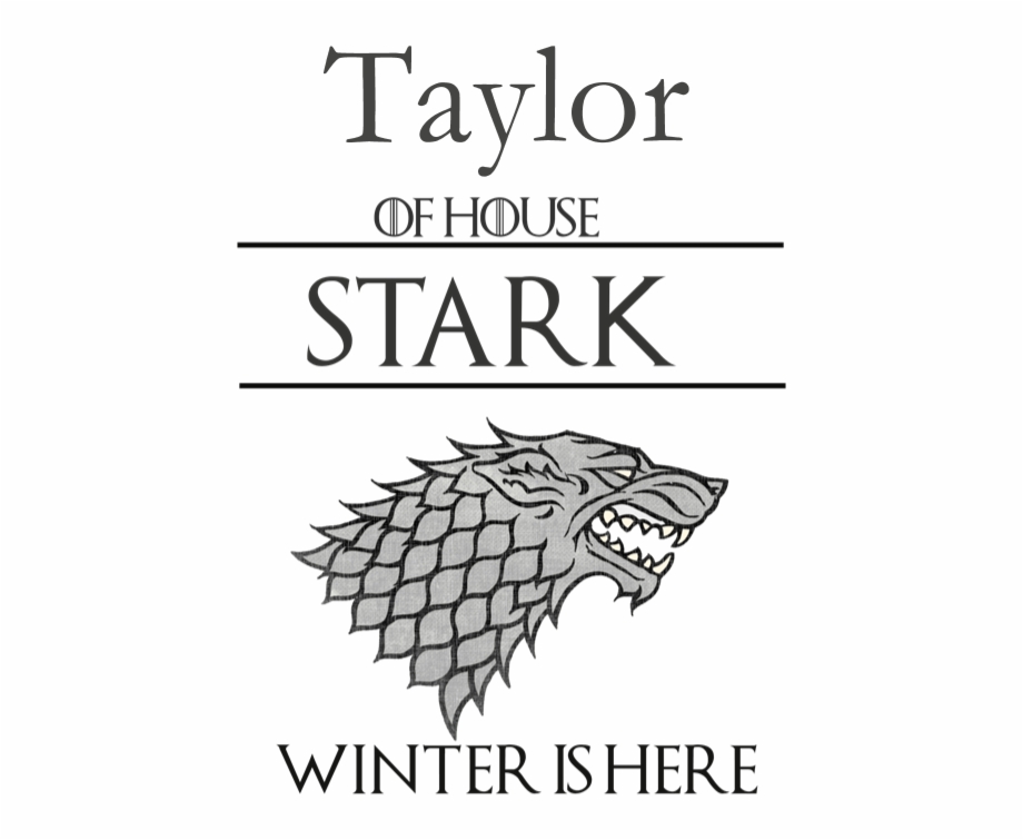 House Stark Logo Png Png Download Game Of
