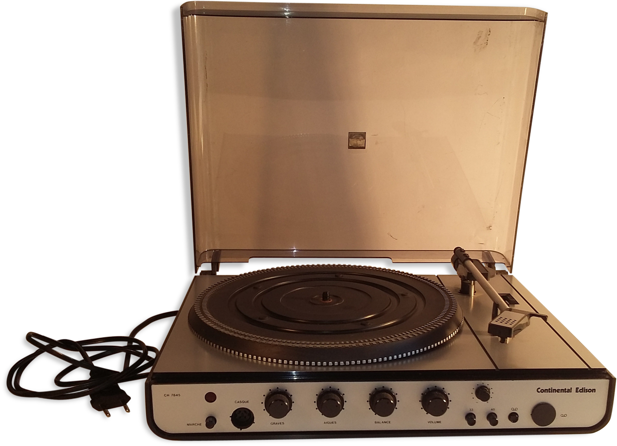 Continental Edison Vintage Record Player Laptop