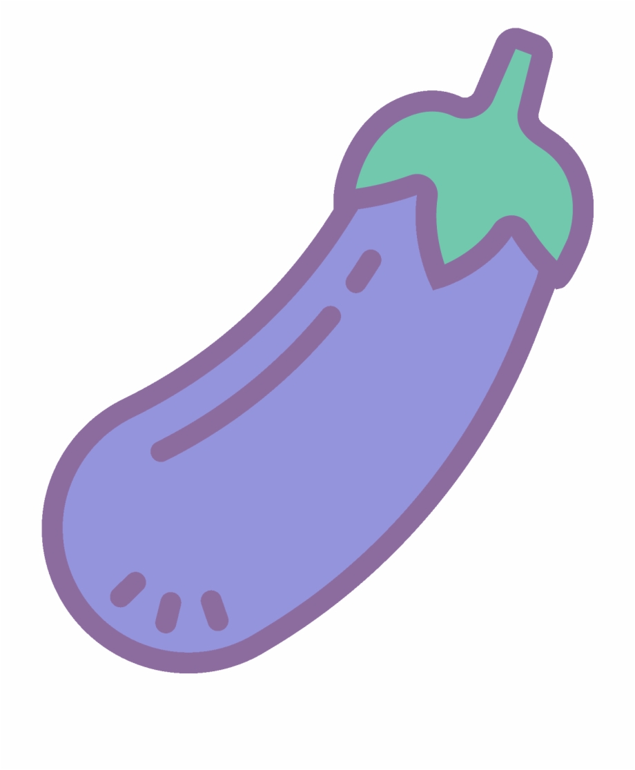 Its A Logo Of An Eggplant