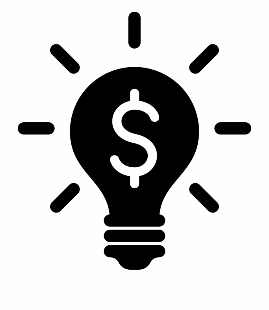 Lightbulb Icon Png Bulb With Money Icon