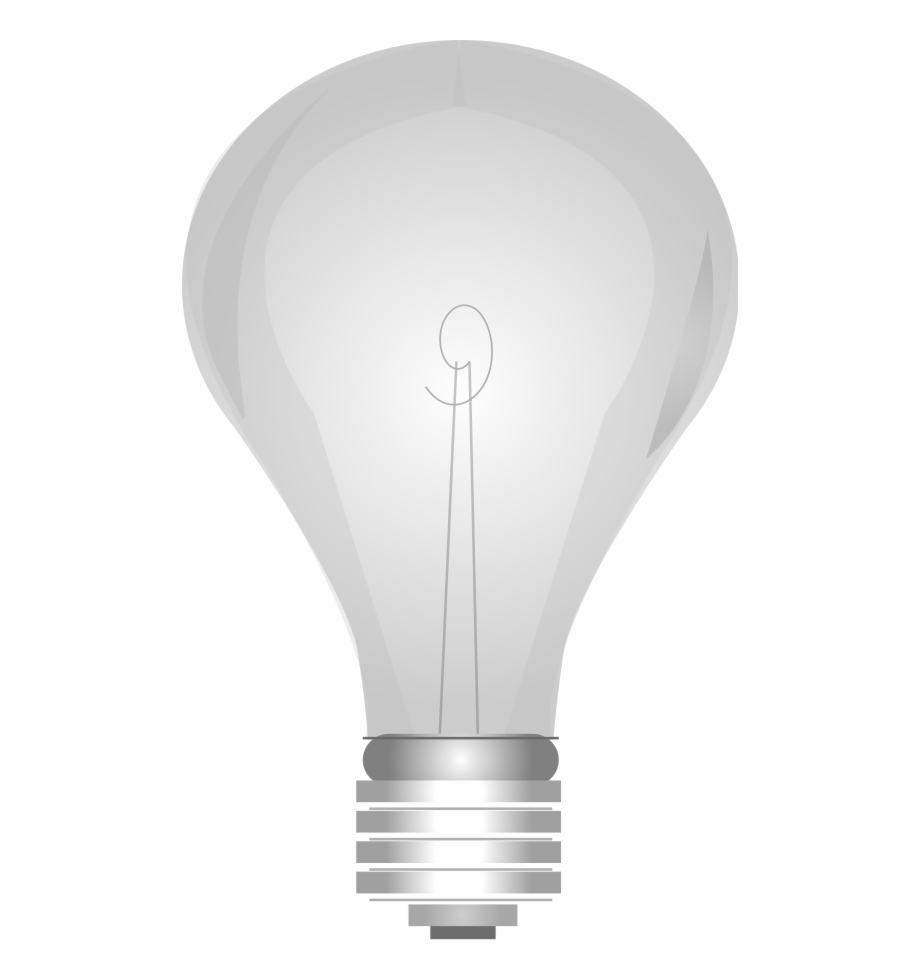 Lightbulb Grayscale Png Light Bulb On And Off
