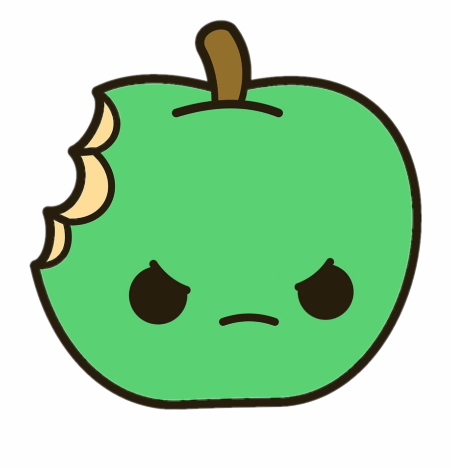 View Angery Sad Apple Cartoon - Clip Art Library