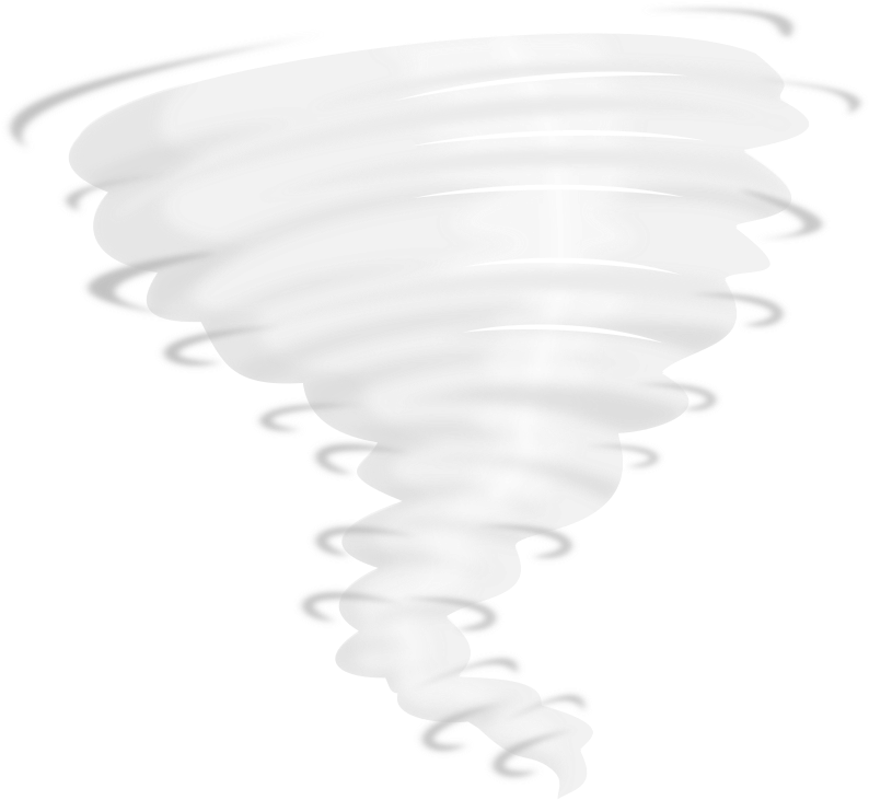 Hurricane Clipart Whirl Transparent Background Tornado Png