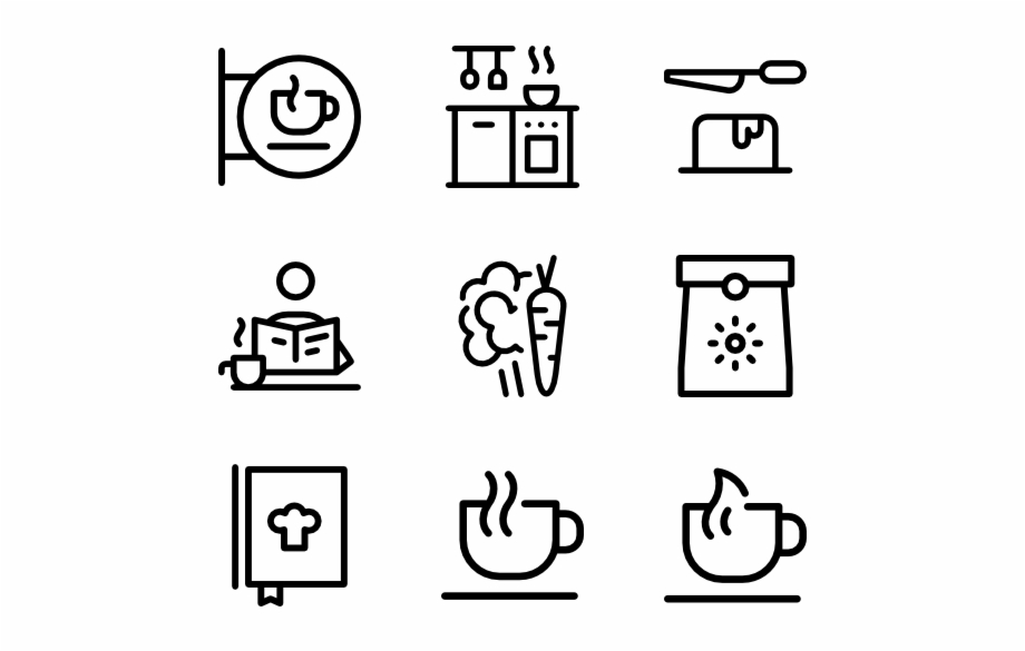 Coffee And Breakfast Agriculture Icon Free