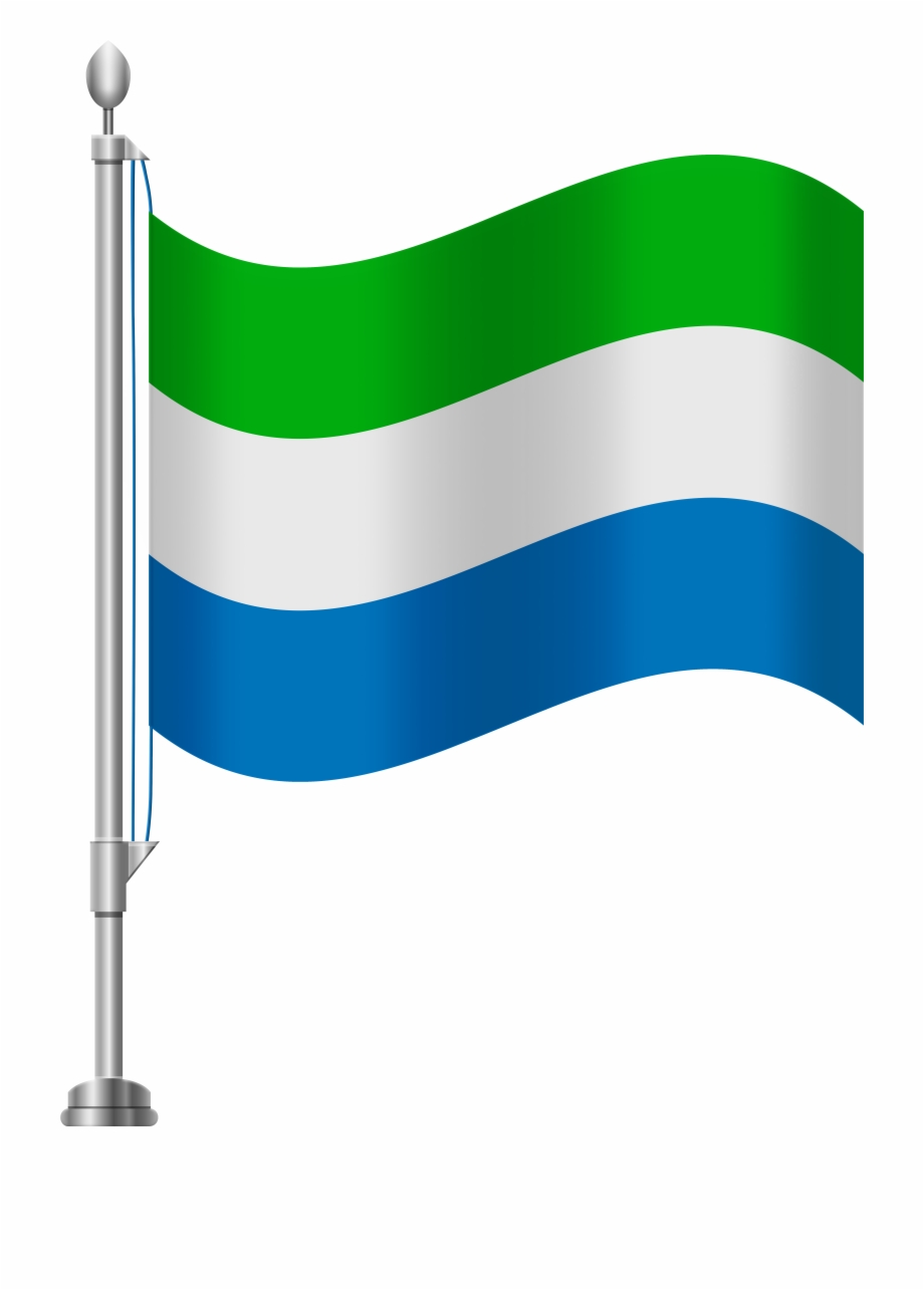 Sierra Leone Flag Png Clip Art
