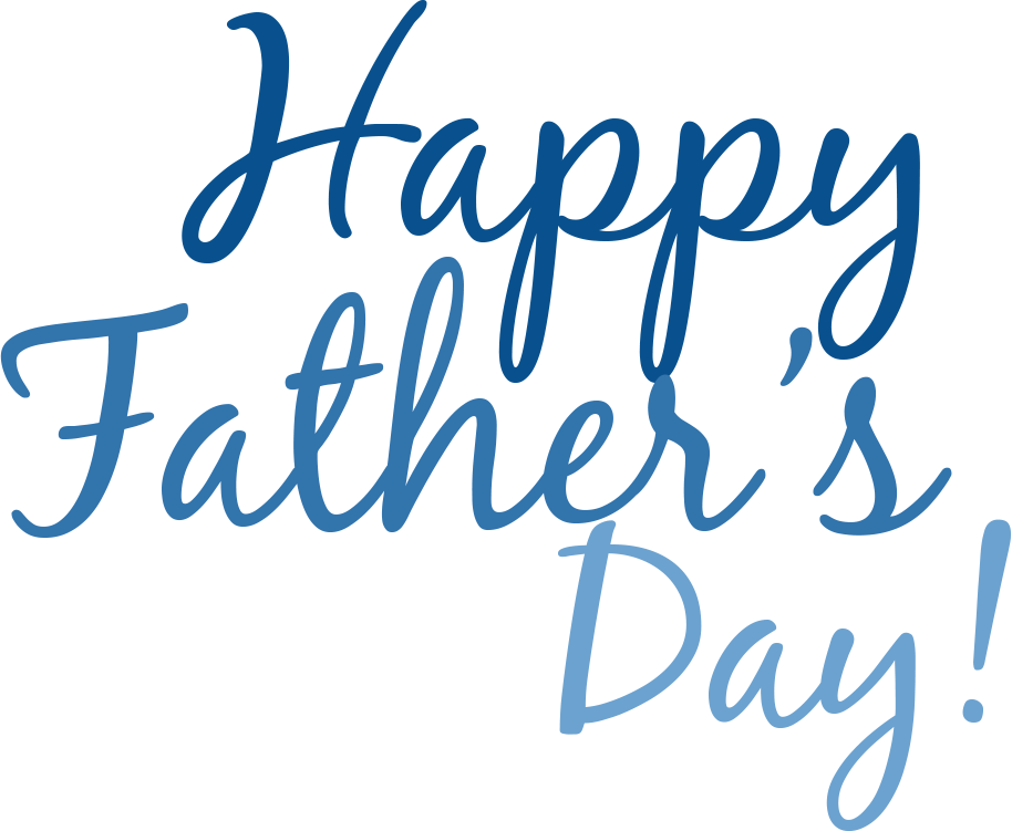 Poster Fathers Day Gradient Father 's Day Poster Word png download