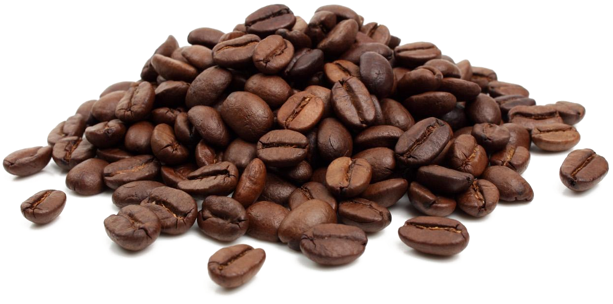 coffee beans transparent background
