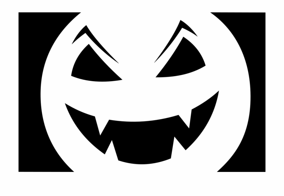 Jack O Lantern Stencil Pumpkin Carving Spooky Face