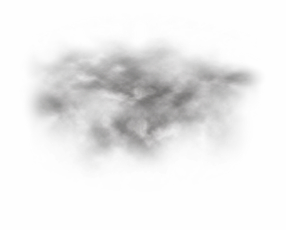 Clouds Cloud Smoke Fog Alienized Sticker Monochrome