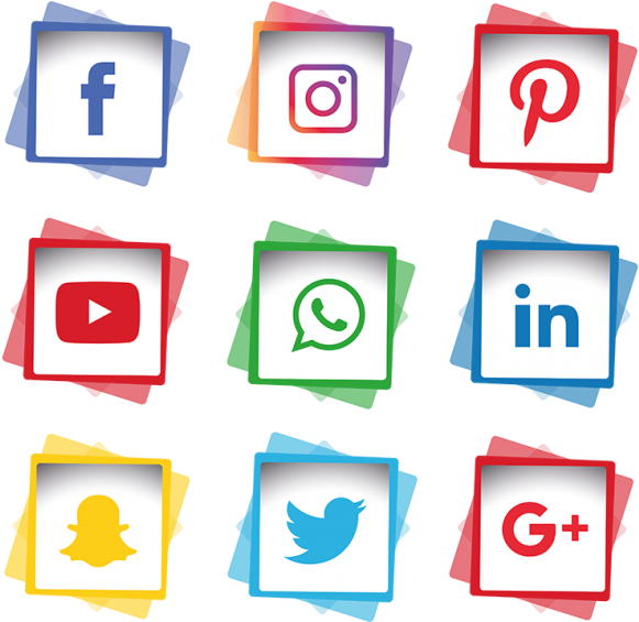 Social Media Png Icons Download Transparent Social Media Clip Art Library