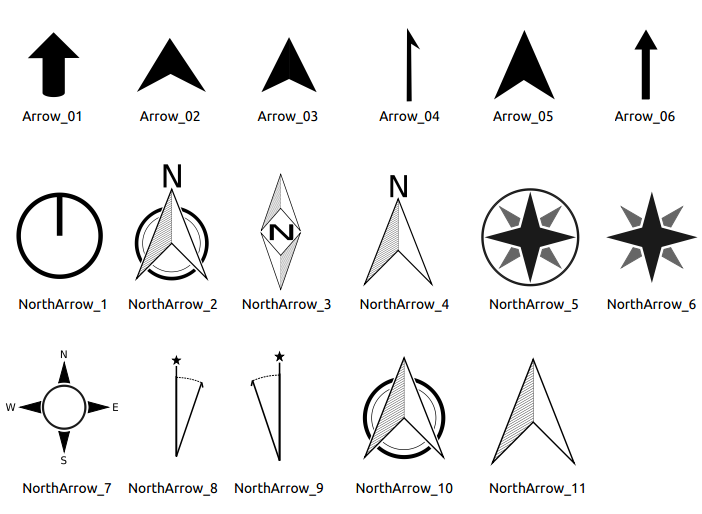 North Arrow Architecture Png