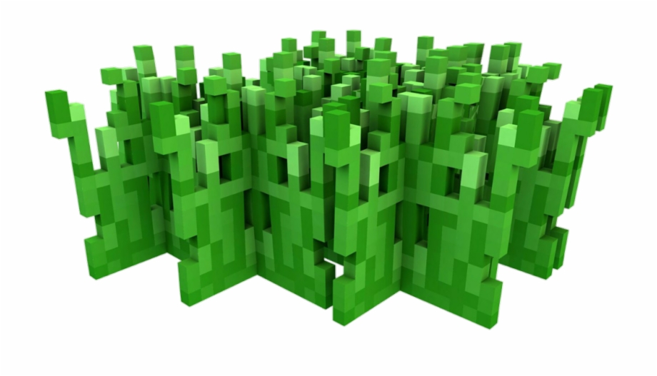 Minecraft Grass Green Tree