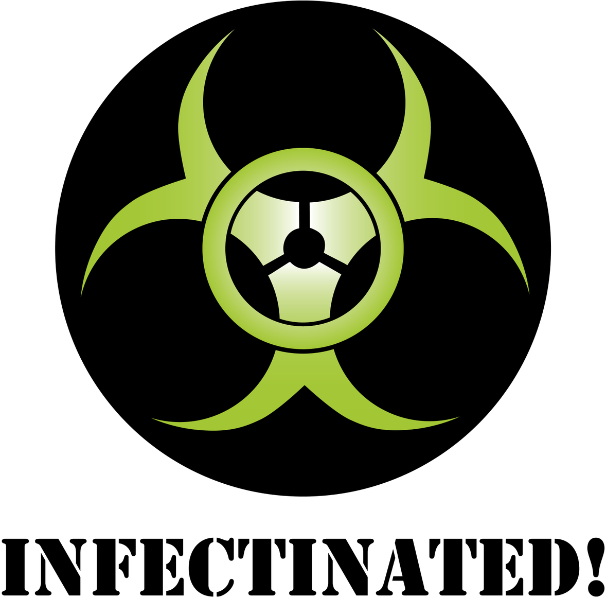 Quickly Drew A Biohazard Symbol Whilst Waiting For
