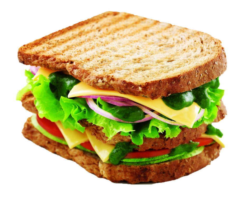 Burger And Sandwich Transparent File Make Non Veg