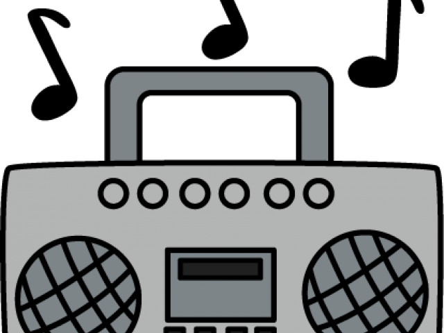 Radio Clipart Boombox Sound Energy Examples Clipart