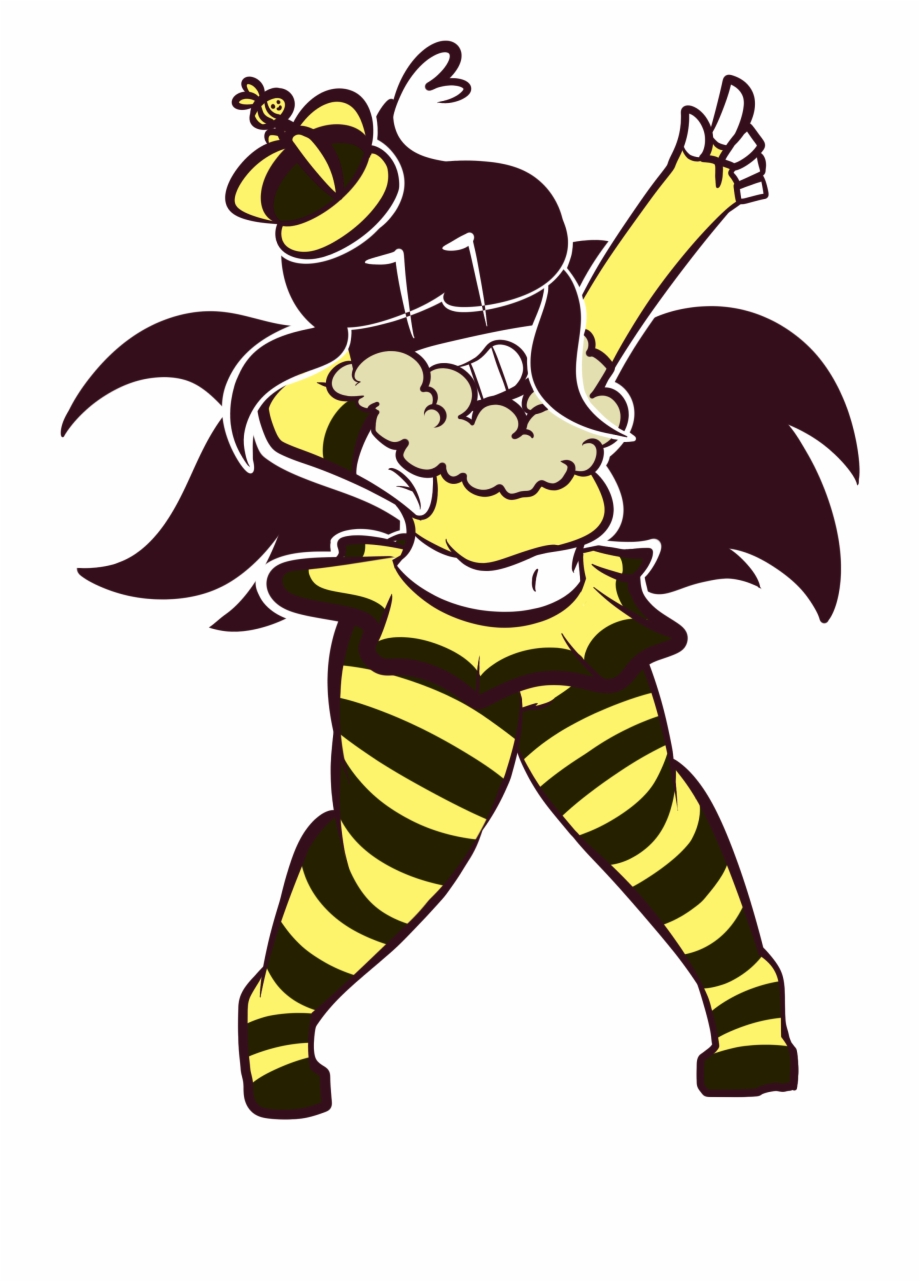 Queen Bee Jay Cartoon