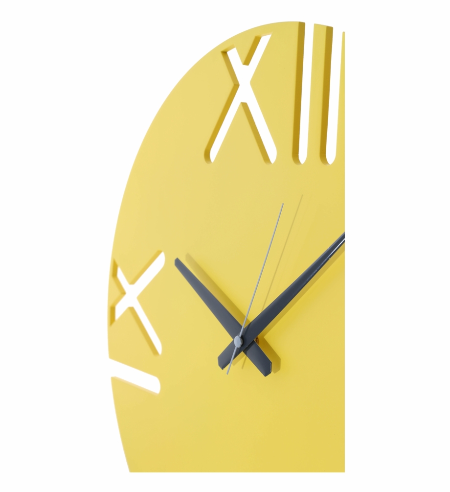 Modern Minimal Design Laser Cut Painted Wall Clock