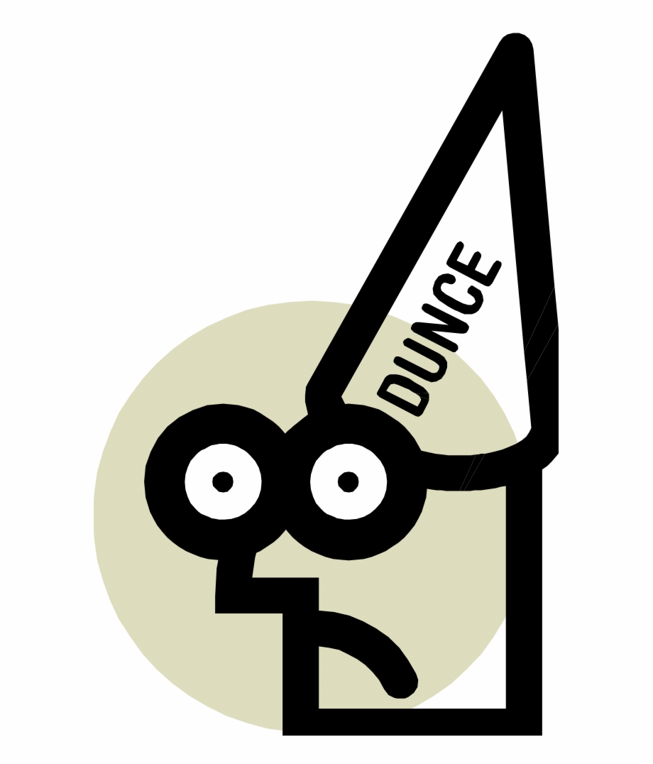 Dunce Cliparts Dunce Cartoon