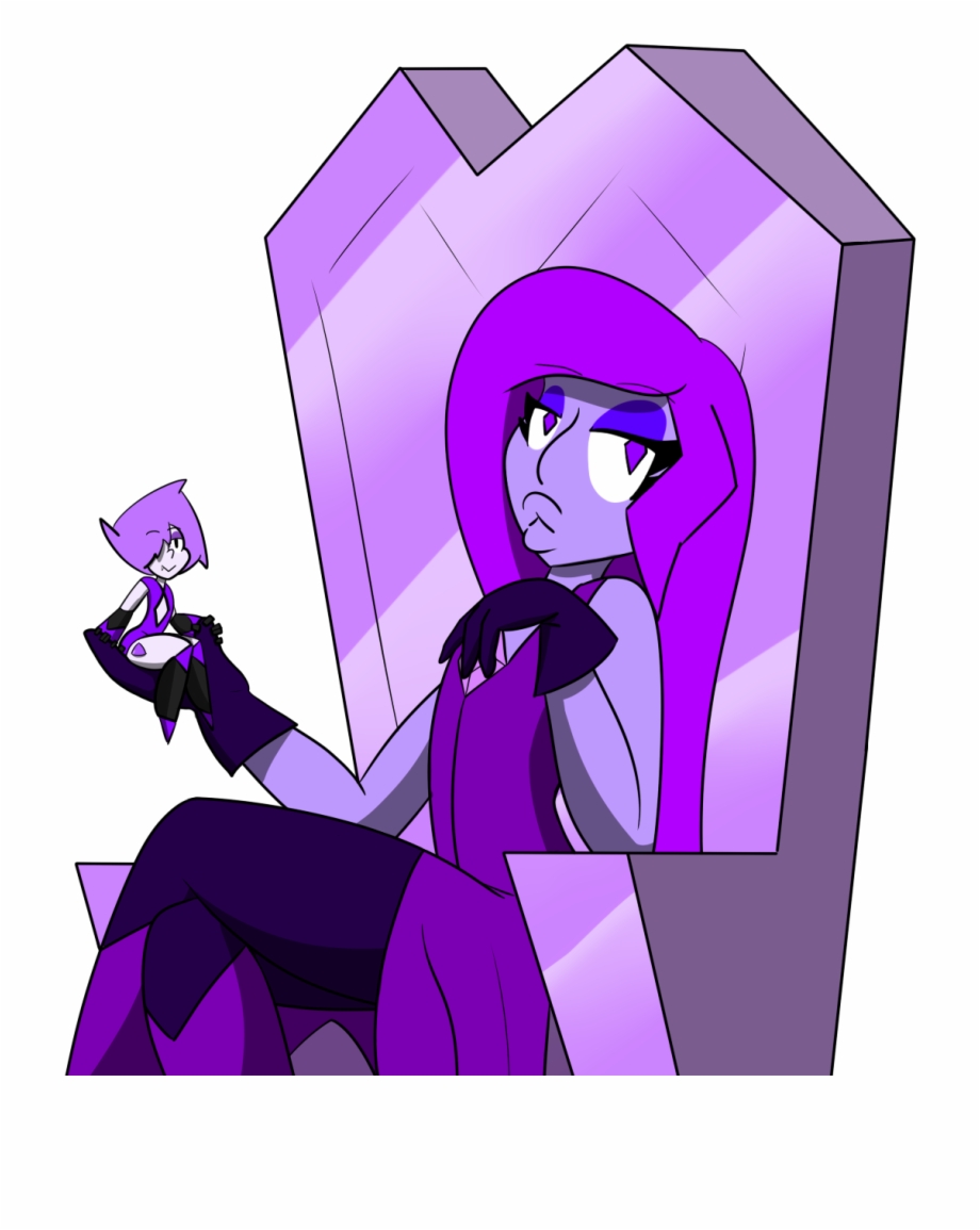 Purple Diamond Cartoon