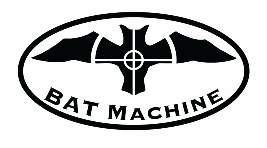 Bat Machine Logo Emblem
