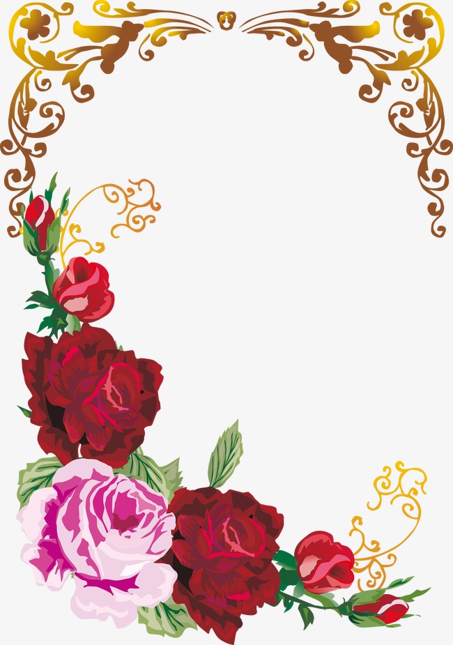 Wedding Flowers Border Png Clip Art Library,Hm Designer Collaborations 2020