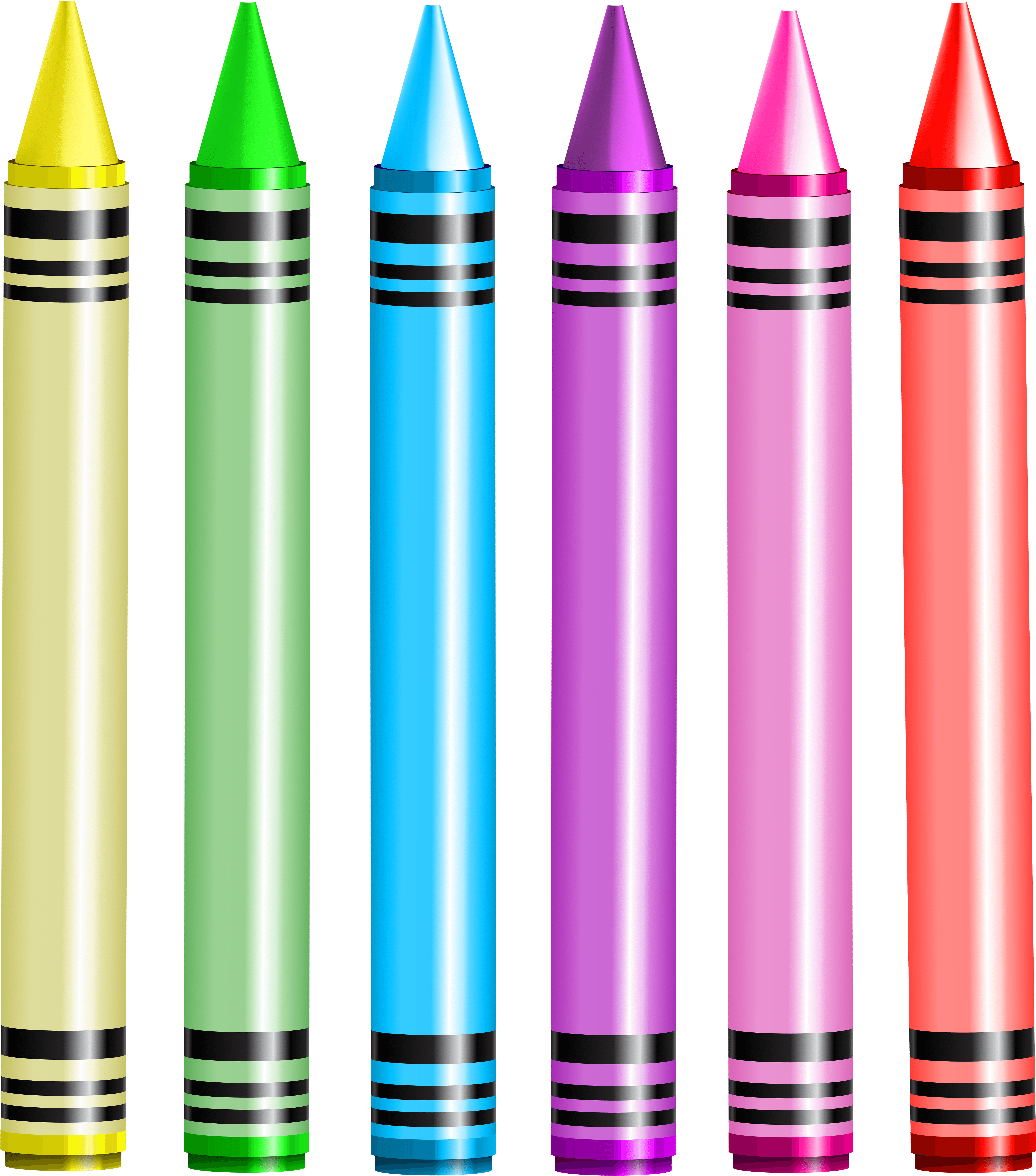 Crayons Png Transparent Clip Art Image