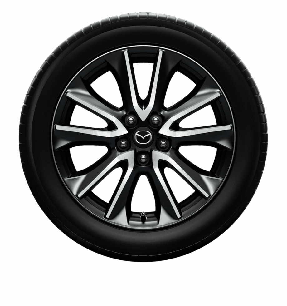 Car Wheel At Wheel With Transparent Background Png
