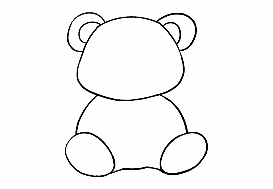 Free Simple Bear Silhouette, Download Free Simple Bear Silhouette png