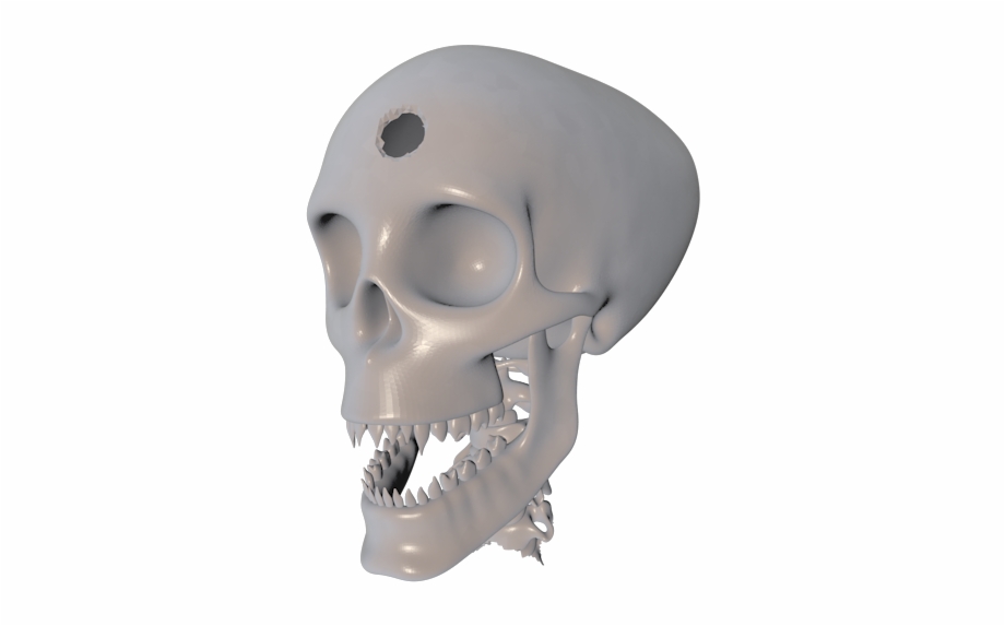3D Skull Png Skull