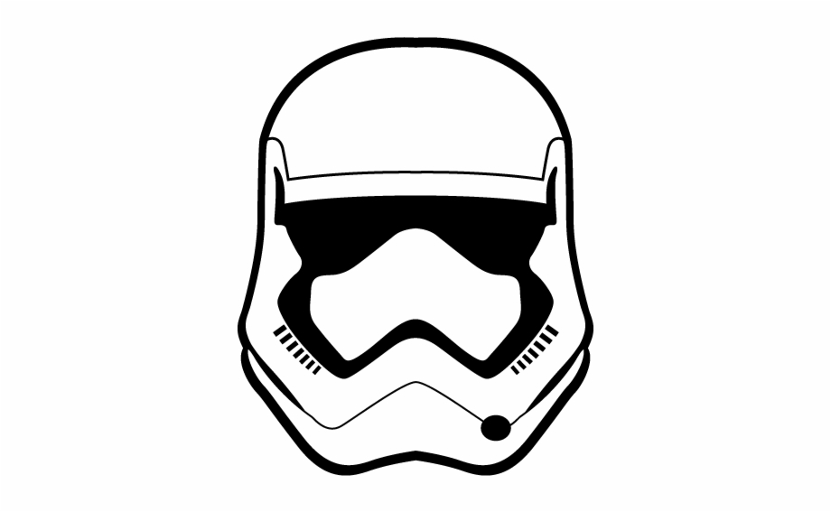 stormtrooper helmet sticker