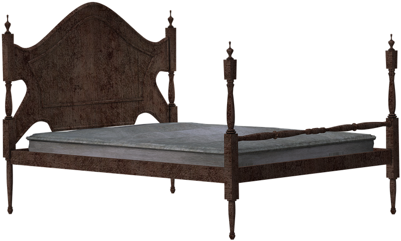 Bed Wooden Bed Rest Sleep Png Image Bed