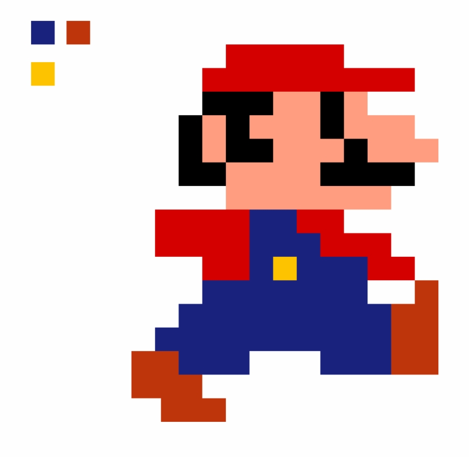 Clip Arts Related To : Mario Sprite 2 Incomplete Super Mario 4 Bit. 