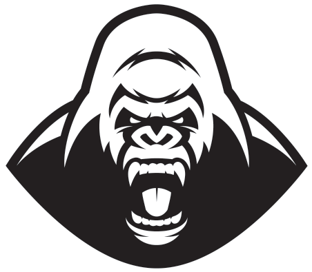 Angry Gorilla Png Angry Gorilla Head Vector